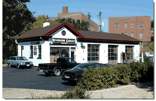 The Riverside Garage in Riverside Illinois
